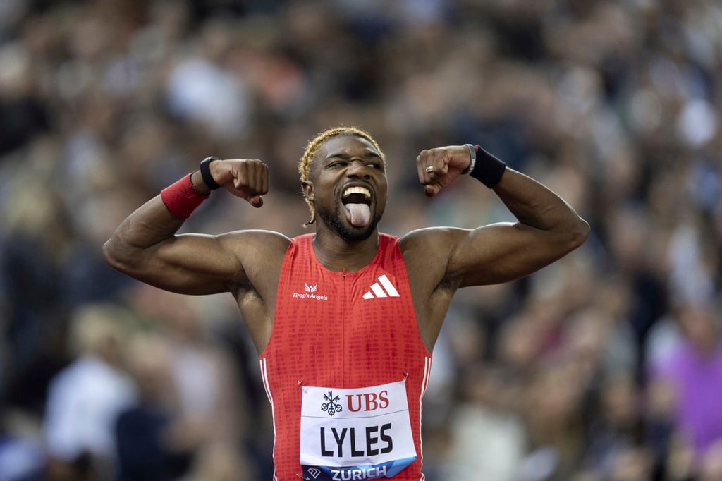 The US’ Noah Lyles was the dominant force in the short sprints this year. Photo: AP