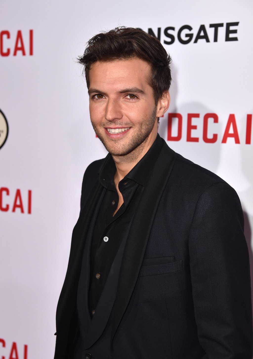 Guy Burnet at the premiere of Mortdecai, in Hollywood in 2015. Photo: Getty Images Guy Burnet at the premiere of Mortdecai, in Hollywood in 2015. Photo: Getty Images