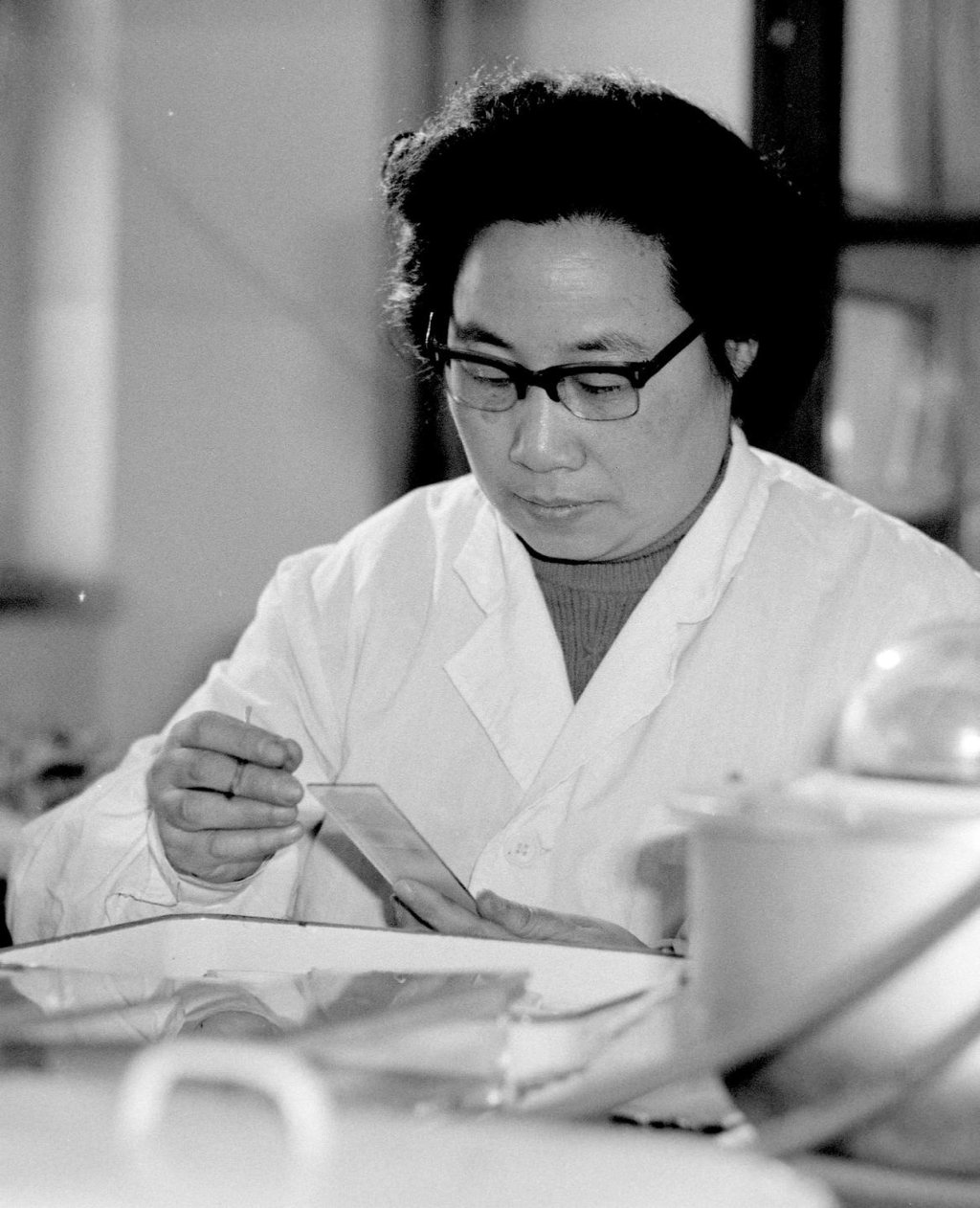 Tu Youyou adalah salah satu pemenang Hadiah Nobel Fisiologi atau Kedokteran tahun 2015 atas karyanya tentang artemisinin dalam memerangi malaria. Foto: Xinhua