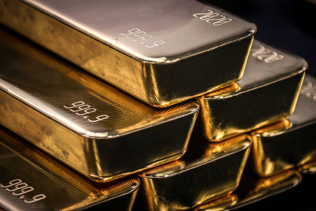 Gold prices hit record highs in December before retreating as the year closes. Photo: AFP