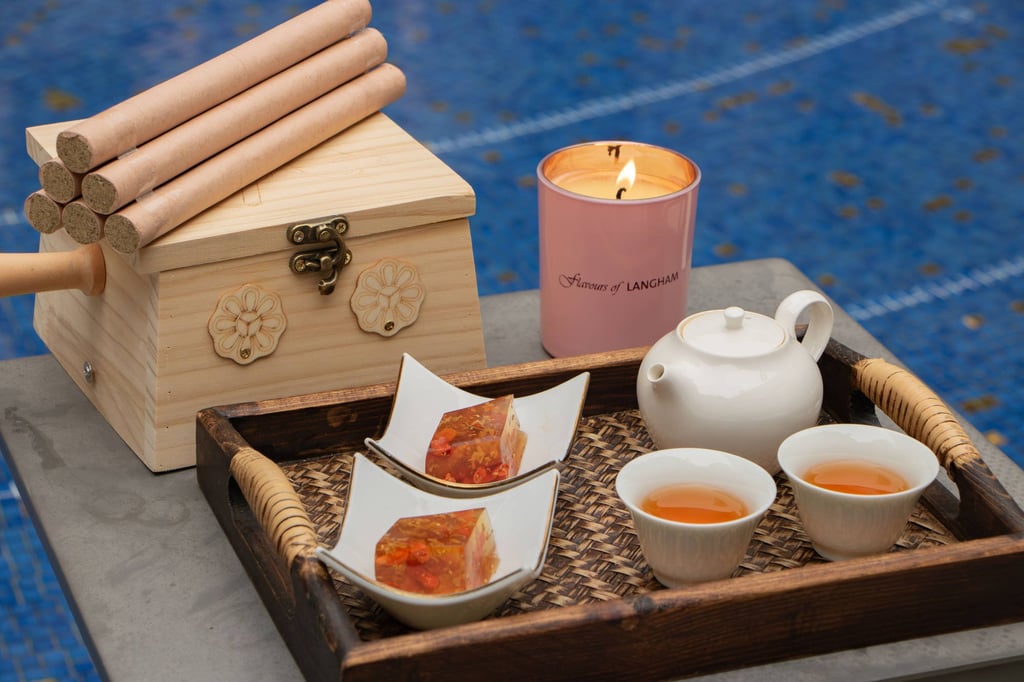 Langham Chuan Spa Tea Soundbath & Moxibustion Therapy. Photo: Handout