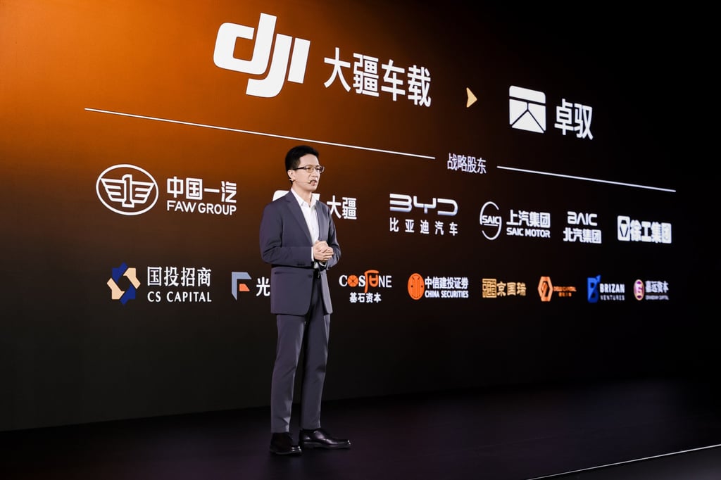 ZYT CEO Shen Shaojie speaking at the 10th anniversary event. Photo: Handout