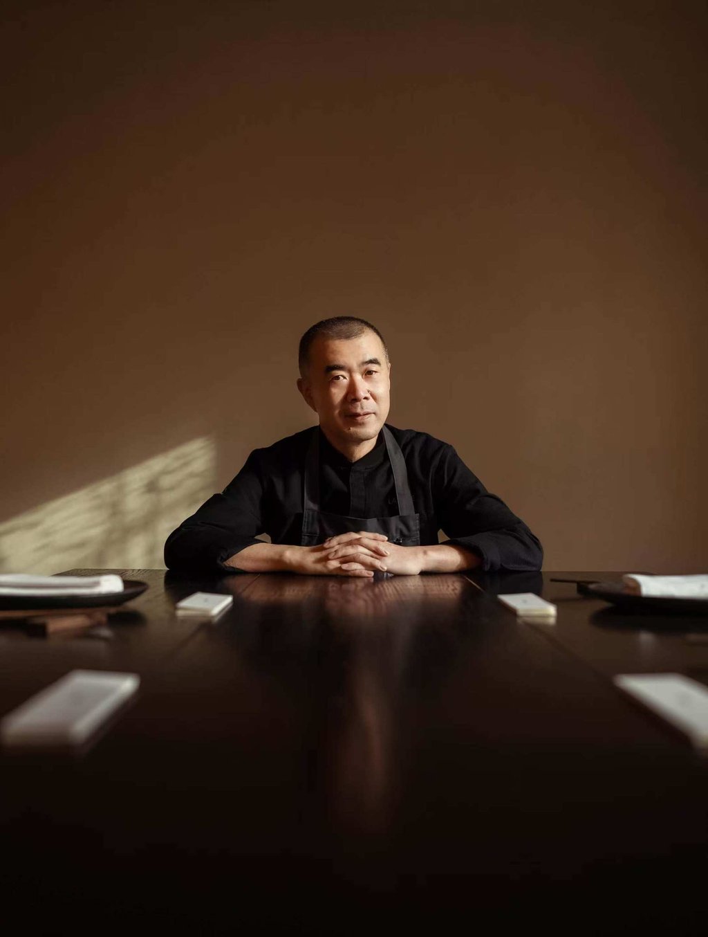 Dai Jun heads the kitchen at Lamdre in Beijing, a two-Michelin-starred restaurant that sits at the vanguard of the Chinese vegetarian food scene. Photo: Lamdre