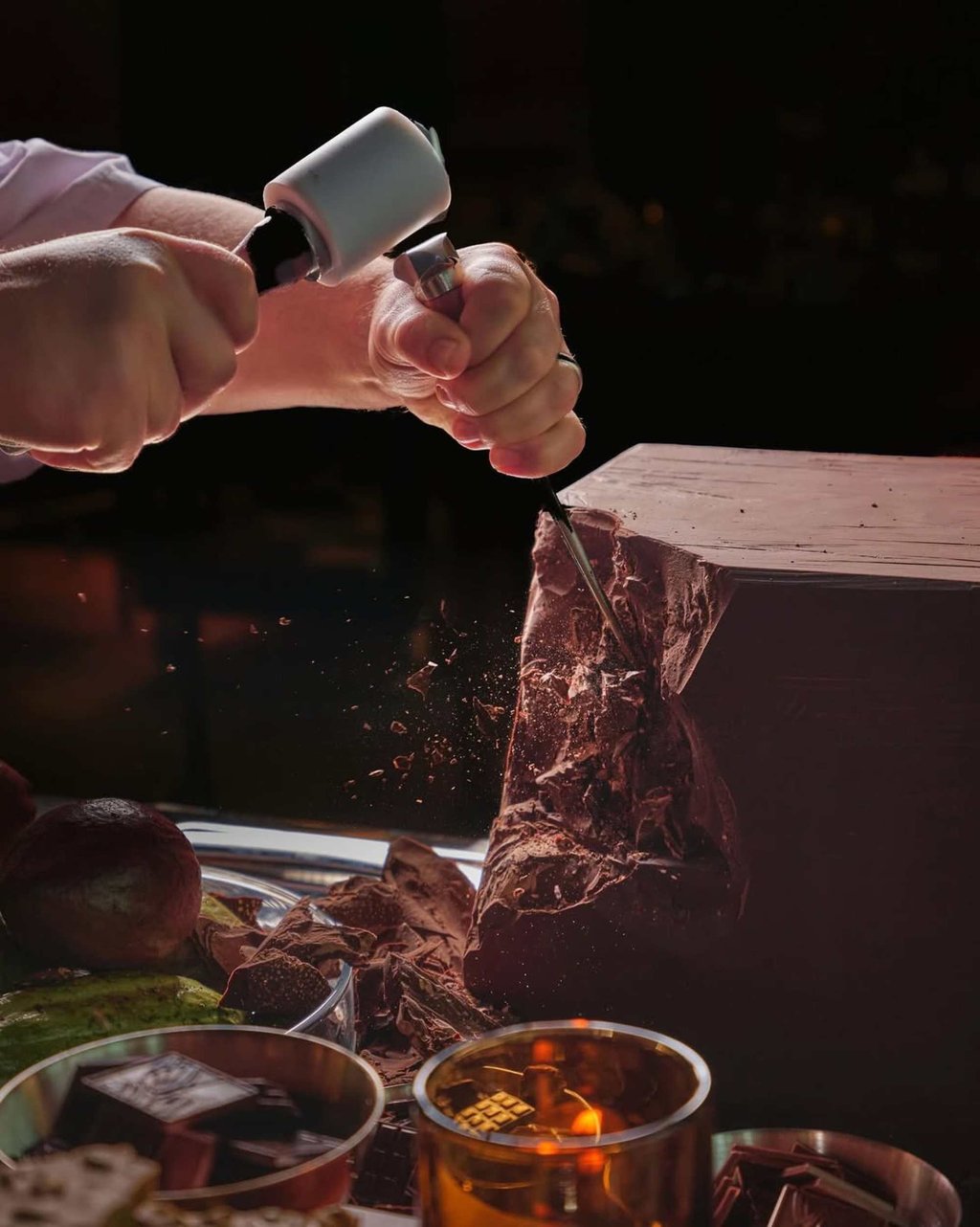 吉隆坡柏悦酒店的 Cacao Mixology & Chocolate 是可可爱好者的必去之地。照片：讲义