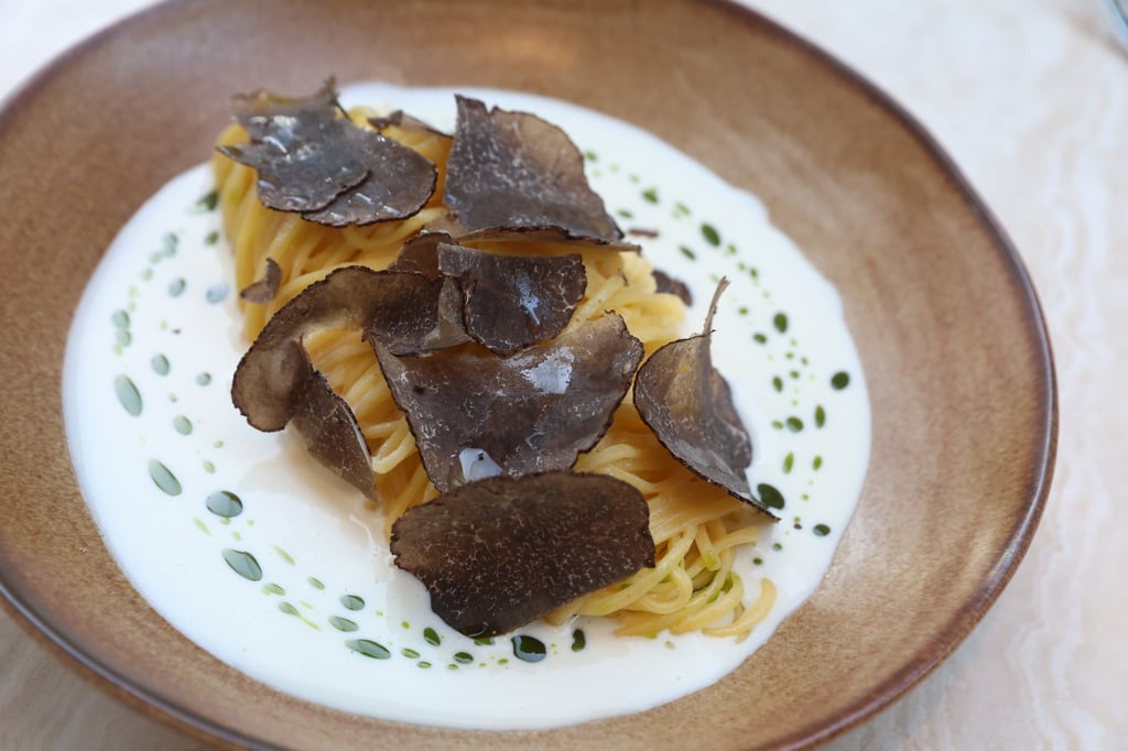 Tagliolini with black truffle from Osteria Uno in Tai Kok Tsui. Photo: Edmond So
