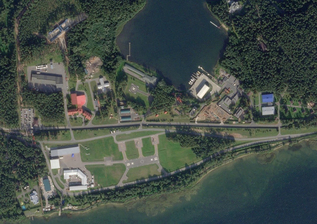 A satellite image showing Vladimir Putin’s state residence in the northwestern Novgorod region in 2023. Photo: Planet Labs PBC via Reuters A satellite image showing Vladimir Putin’s state residence in the northwestern Novgorod region in 2023. Photo: Planet Labs PBC via Reuters
