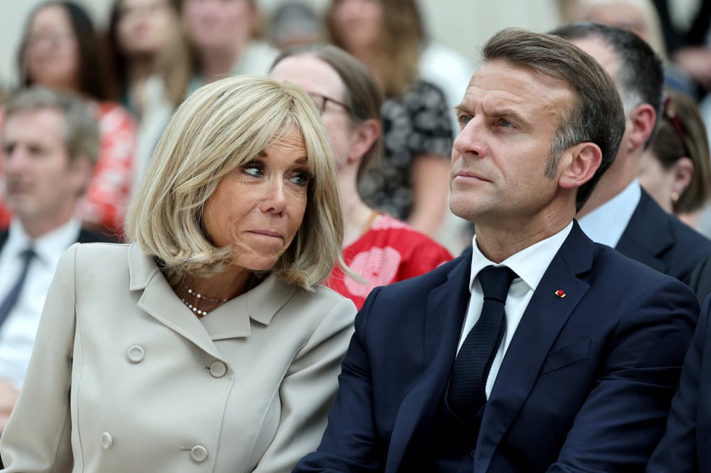 The defendants were accused of spreading false claims that France’s first lady was born male, and linking the age gap with her husband, French President Emmanuel Macron, to paedophilia. Photo: Reuters