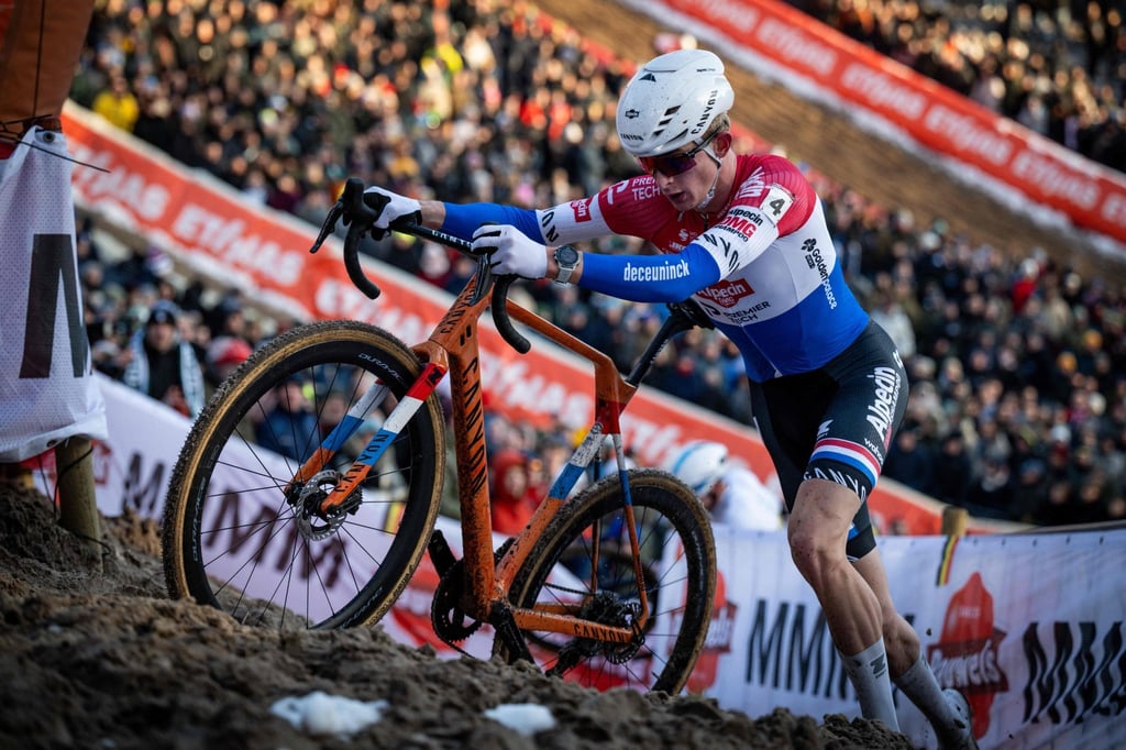The sport of cyclocross has been proposed for the 2030 Winter Olympics programme. Photo: AFP The sport of cyclocross has been proposed for the 2030 Winter Olympics programme. Photo: AFP