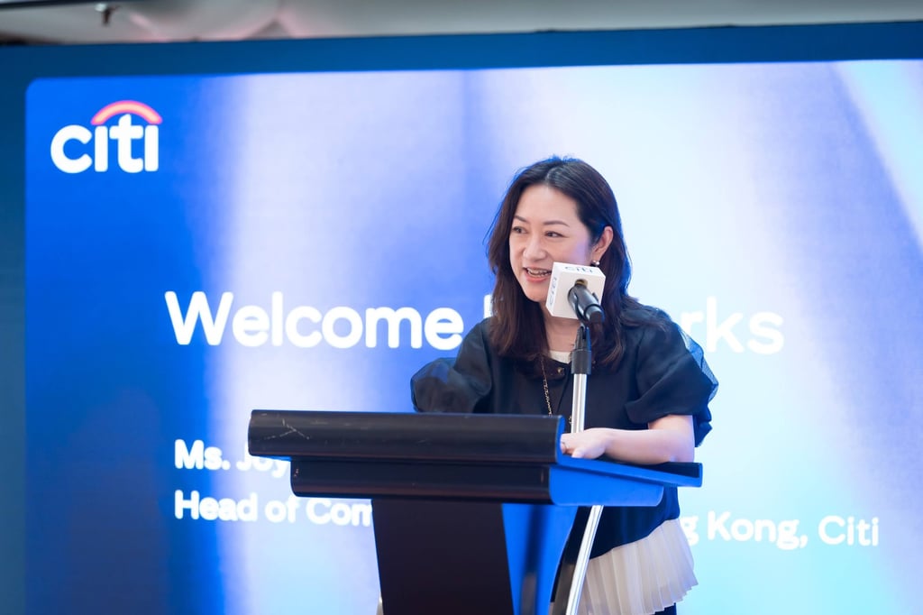 Joy Cheng, head of Citi Commercial Bank for Hong Kong.