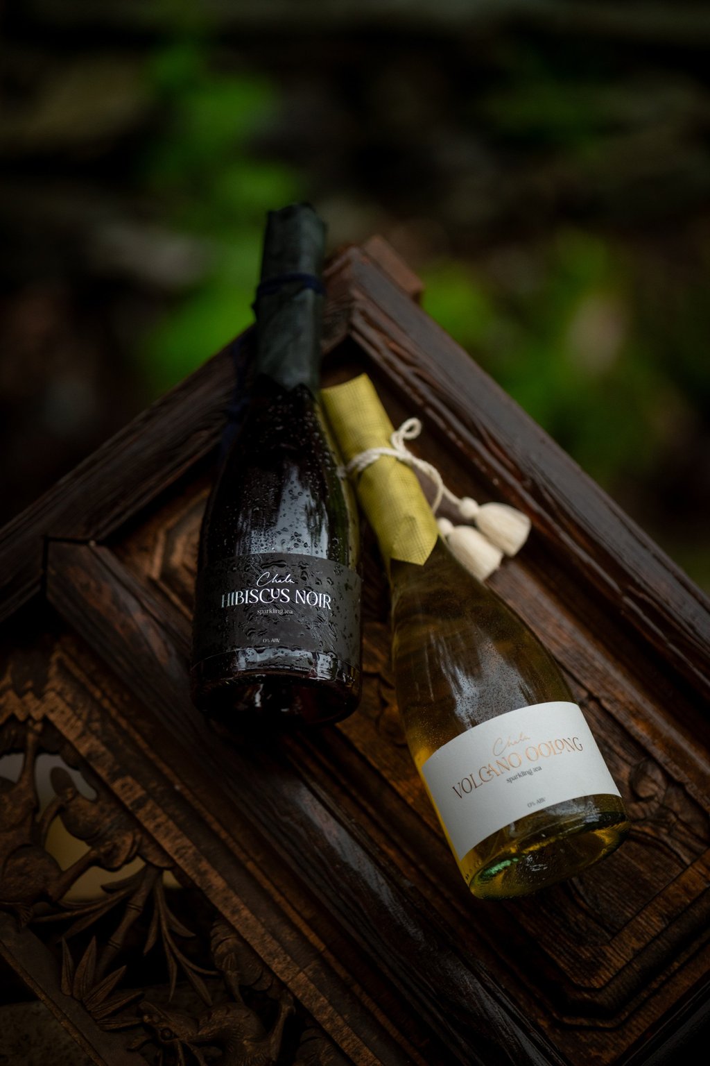 Hibiscus and oolong options from Chalu. Photo: courtesy Chalu