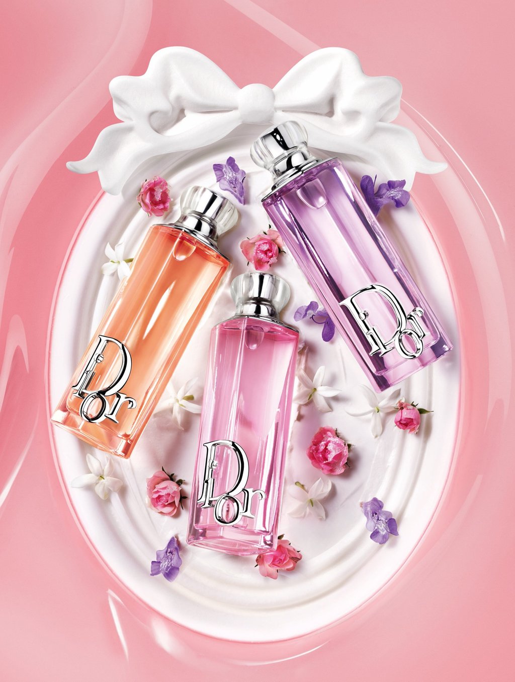 Dior Addict fragrances, a trio of new scents created by perfume creation director Francis Kurkdjian. Photo: Handout Dior Addict fragrances, a trio of new scents created by perfume creation director Francis Kurkdjian. Photo: Handout