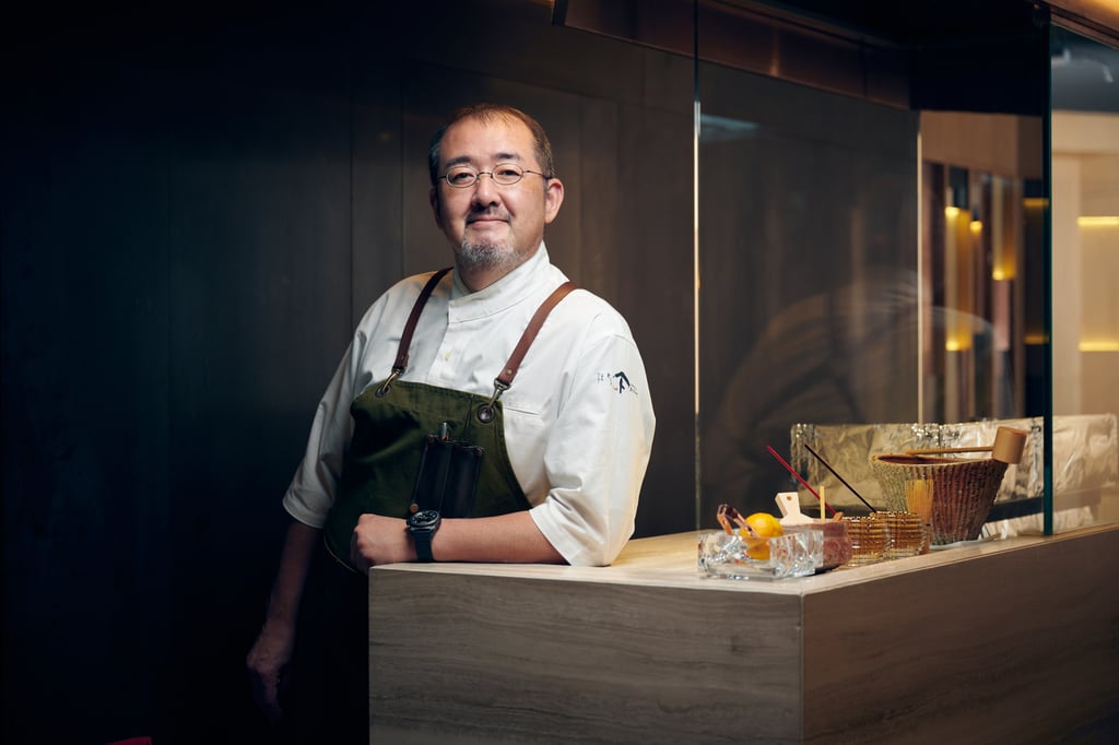 Yakitori master Shin Kawaguchi is famed for his patented chicken-ageing technique. Photo: Handout