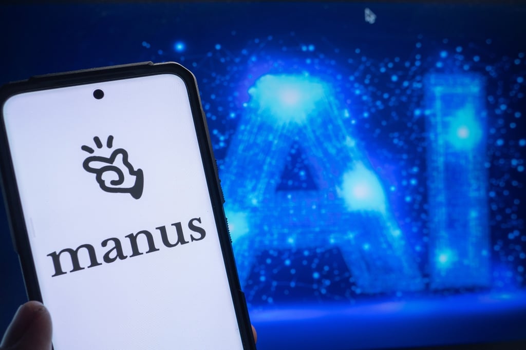 Manus rose to fame in March last year after releasing what it described as the world’s first general AI agent. Photo: Shutterstock