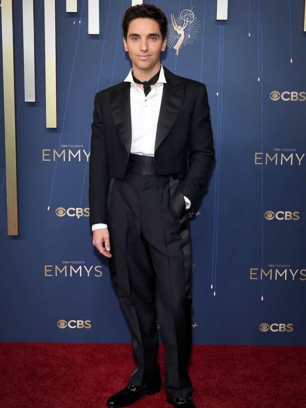 Paul W. Downs attends the 2025 Emmys. Photo: @paulwdowns/Instagram
