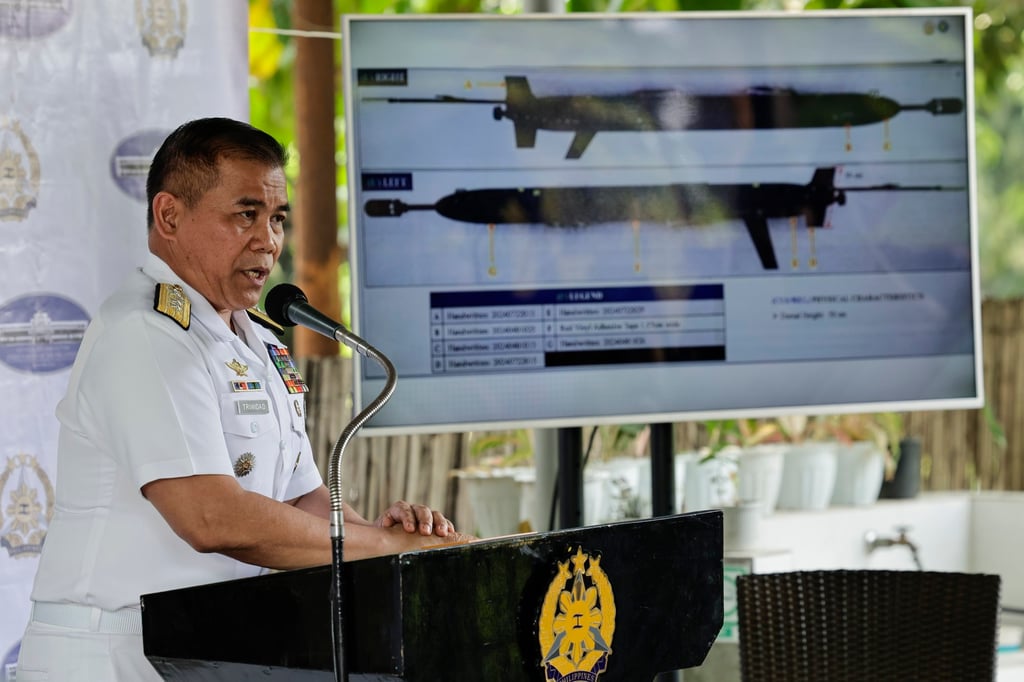 Rear Admiral Roy Vincent Trinidad, Philippine Navy spokesman for the West Philippine Sea, says the responsibility for protecting subsea infrastructure will fall under the navy’s purview. Photo: EPA-EFE