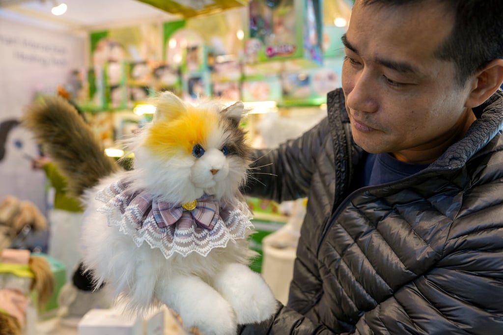 AI plushies in the shape of cats and dogs have been popular on the mainland. Photo: Sam Tsang