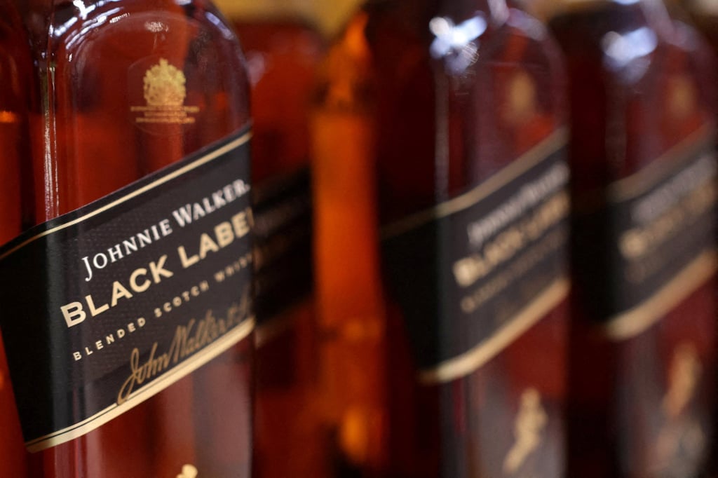Diageo is the parent company of Johnnie Walker. Photo: Reuters