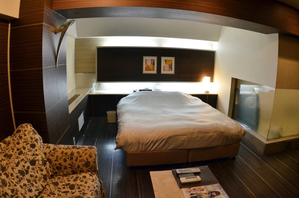 A room in a “love hotel” in Tokyo. “Love hotels” are short-stay lodgings commonly used by couples in Japan. Photo: AFP