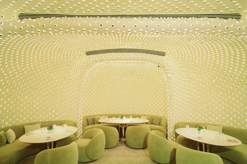 The lounge at Peridot in Hong Kong. Photo: Alexander Mak