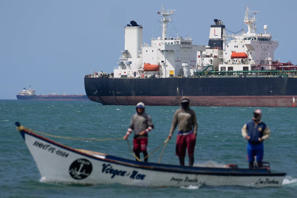 An oil tanker in the Gulf of Venezuela. Photo: AP An oil tanker in the Gulf of Venezuela. Photo: AP
