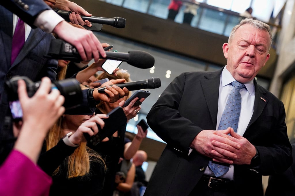 Denmark’s Foreign Minister Lars Lokke Rasmussen on Capitol Hill in Washington DC. Photo: Reuters Denmark’s Foreign Minister Lars Lokke Rasmussen on Capitol Hill in Washington DC. Photo: Reuters