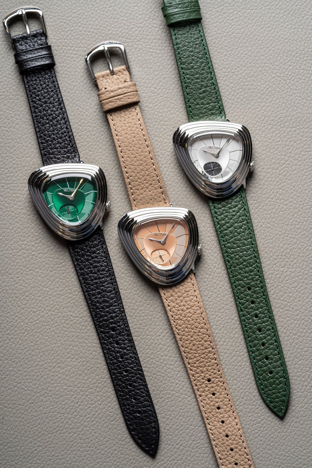 The Nectere Order From Chaos collection: The Forest, The Dune and The Mist. Photo: Handout