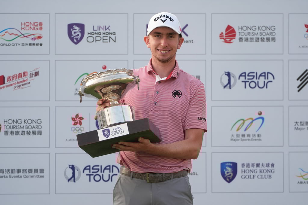 Northern Ireland’s Tom McKibbin won the Link Hong Kong Open in November. Photo: Eugene Lee