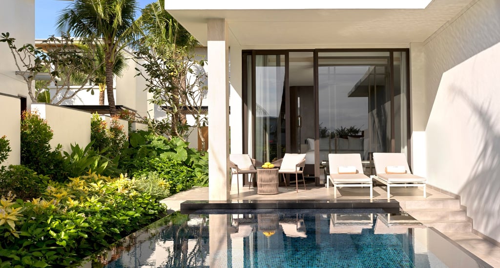 The resort’s villas come with a private pool. Photo: Handout The resort’s villas come with a private pool. Photo: Handout