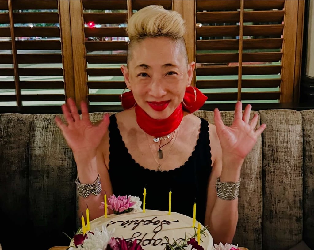 Chang celebrates her 60th birthday in Los Angeles, California, in May 2025. Photo: Instagram/sophchangnyc Chang celebrates her 60th birthday in Los Angeles, California, in May 2025. Photo: Instagram/sophchangnyc