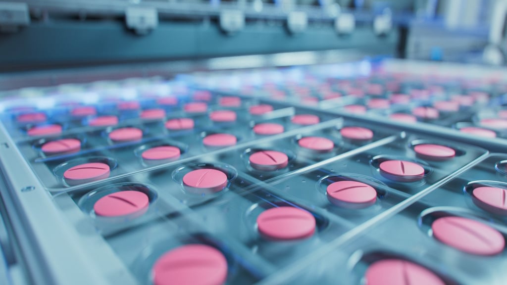 Pharmaceutical stocks led the declines on Monday. Photo: Shutterstock