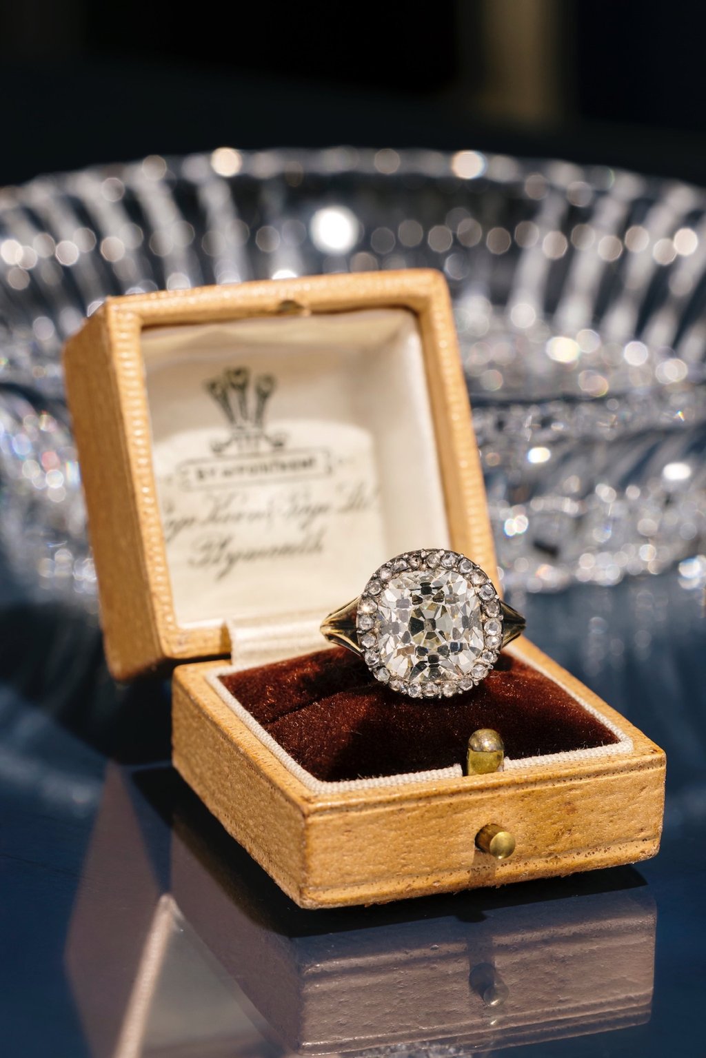 Briony Raymond diamond ring. Photo: Handout Briony Raymond diamond ring. Photo: Handout