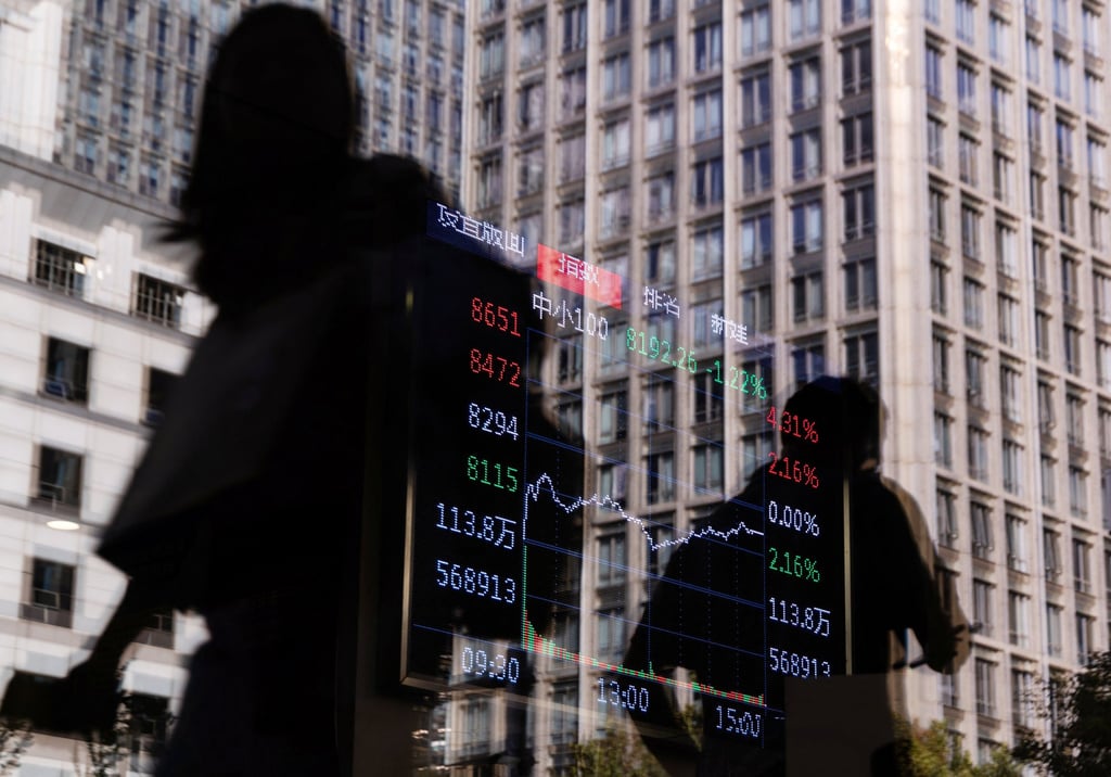 AI-related stocks and other emerging technology themes have led the surge in mainland China equities. Photo: Reuters
