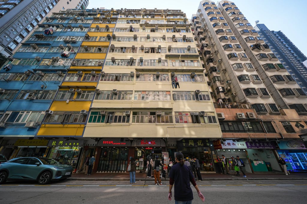 Ownership of the Yee Wa Building in Cheung Sha Wan recently changed hands. Photo: Eugene Lee Ownership of the Yee Wa Building in Cheung Sha Wan recently changed hands. Photo: Eugene Lee