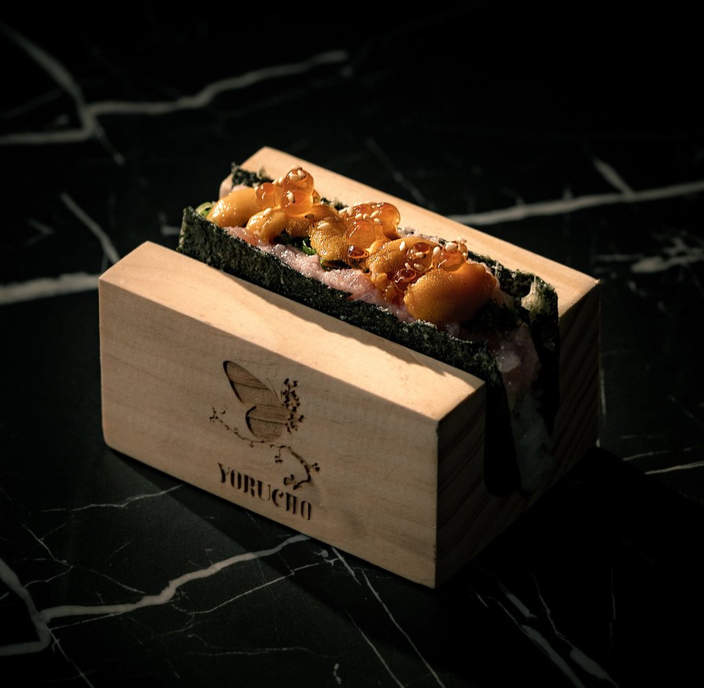 A nori taco at Yorucho. Photo: courtesy of Yorucho