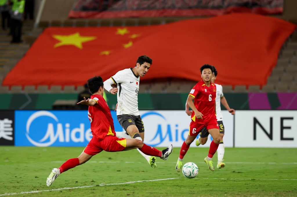 China beat Vietnam 3-0 in the semi-final to reach the final for the first time. Photo: Getty Images China beat Vietnam 3-0 in the semi-final to reach the final for the first time. Photo: Getty Images