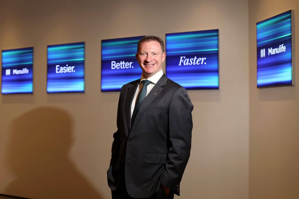Patrick Graham, CEO of Manulife Hong Kong and Macau. Photo: Xiaomei Chen