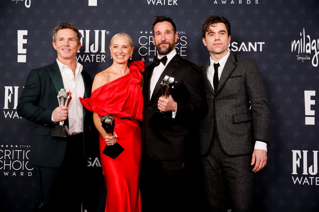 Shawn Hatosy, Katherine LaNasa, Noah Wyle and Patrick Ball all star in The Pitt. Photo: Reuters Shawn Hatosy, Katherine LaNasa, Noah Wyle and Patrick Ball all star in The Pitt. Photo: Reuters