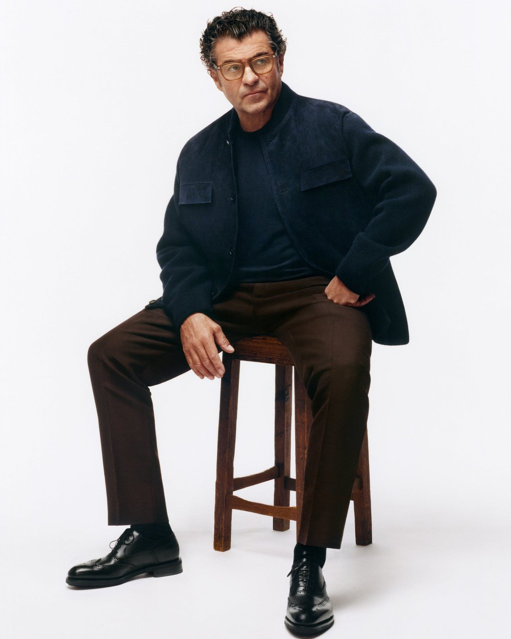 Italian skiing legend Alberto Tomba has joined forces with Ferragamo. Photo: Handout