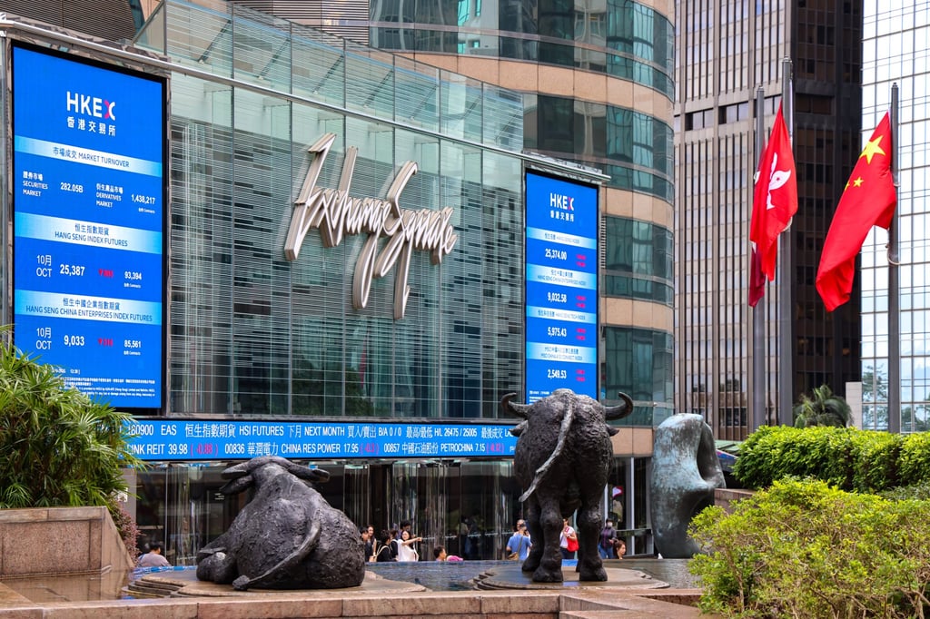 A total of 114 firms raised US$37.22 billion on the Hong Kong stock exchange’s main board in 2025, a jump of 229 per cent from a year earlier. Photo: Jelly Tse