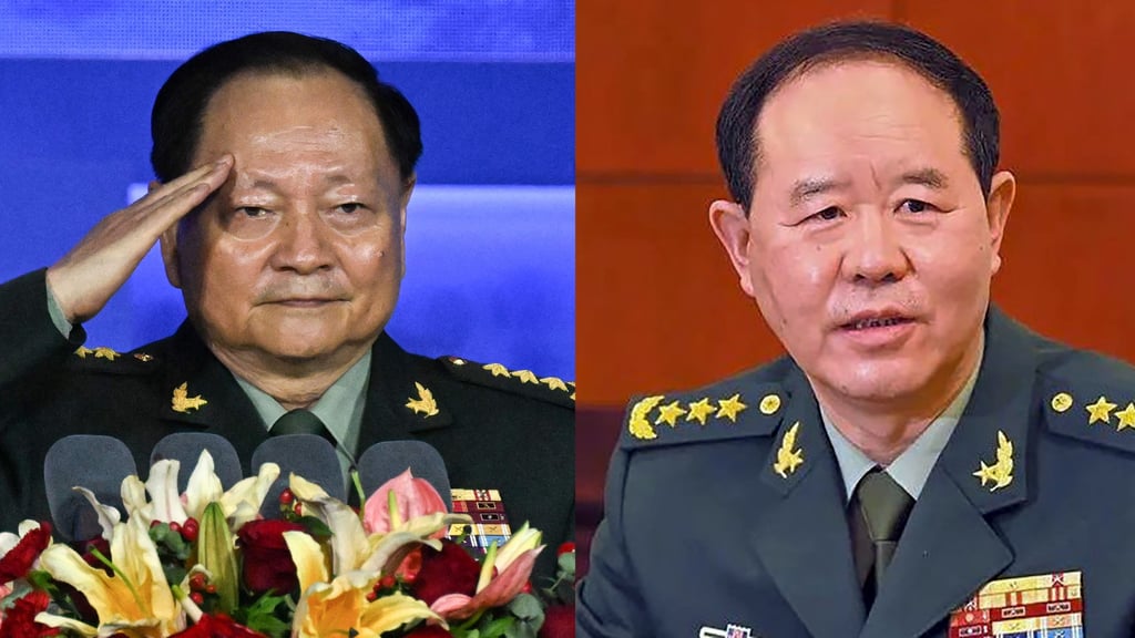 Trương Du Hạ (trái) và Lưu Chân Lệ là những cựu chiến binh chủ chốt trong các cuộc xung đột Trung-Việt những năm 1970 và 1980. Ảnh: AFP, Handout