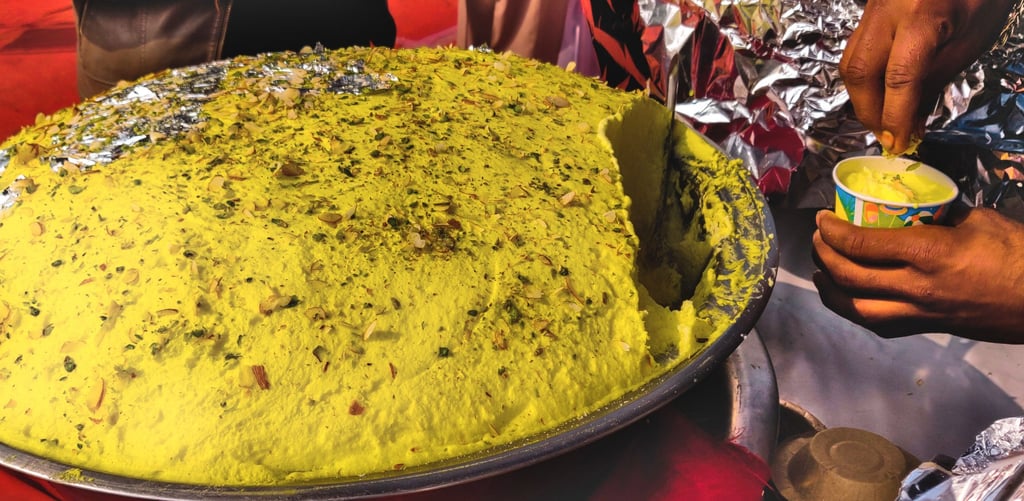 Makhan malai requires painstaking preparation to be made the traditional way. Photo: Getty Images
