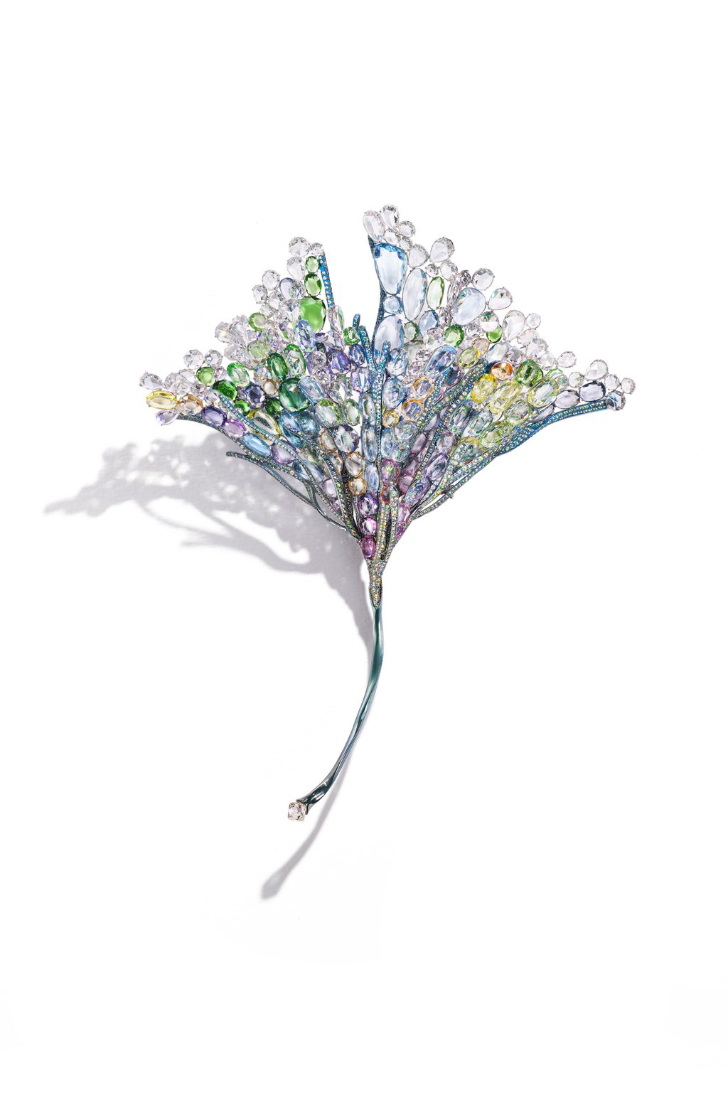 Feng J Ginkgo Leaf of the Light brooch. Photo: Handout