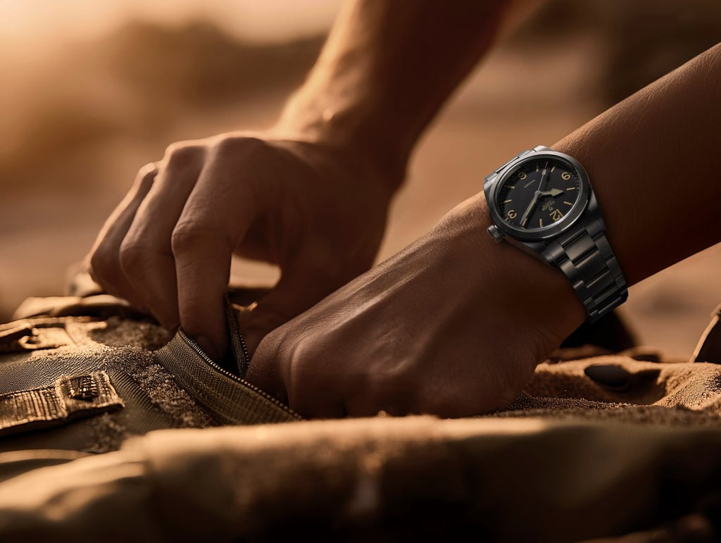 The watches have an elegant yet tough satin-brushed stainless steel finish. Photo: Handout The watches have an elegant yet tough satin-brushed stainless steel finish. Photo: Handout