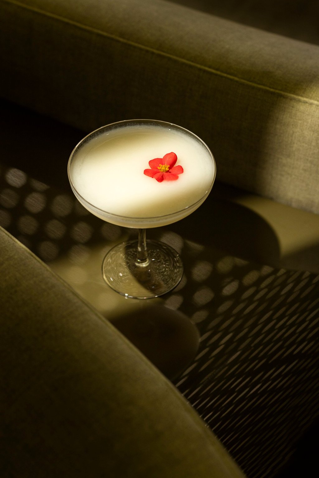 The Durian’s Consent cocktail at Peridot. Photo: Mike Pickles