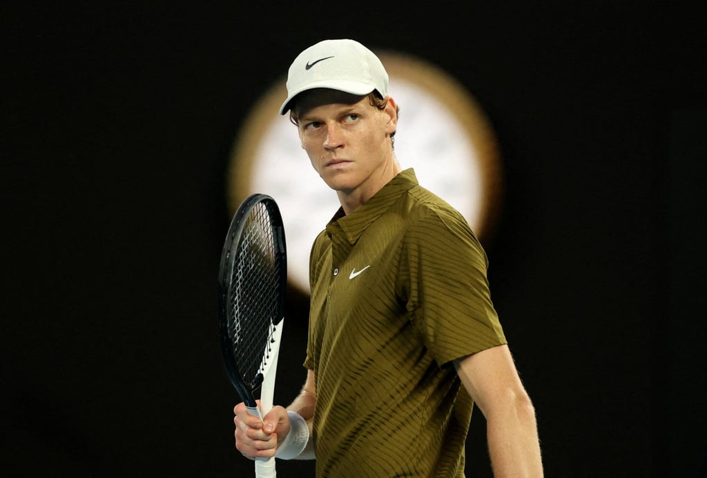 Champion Jannik Sinner was in commanding form against the US’ Ben Shelton. Photo: Reuters Champion Jannik Sinner was in commanding form against the US’ Ben Shelton. Photo: Reuters