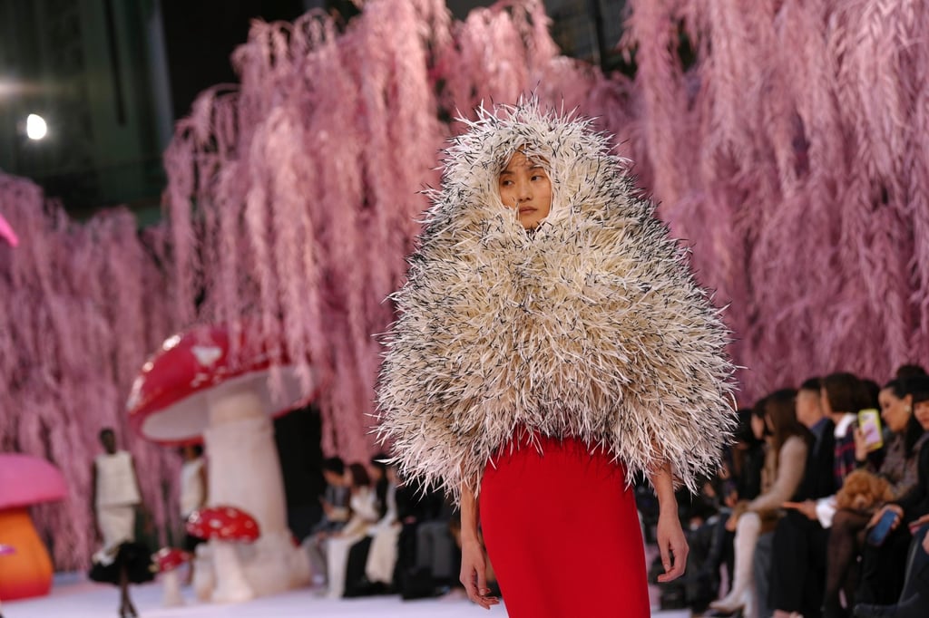Chanel’s collection was whimsical yet elegant. Photo: AP Chanel’s collection was whimsical yet elegant. Photo: AP