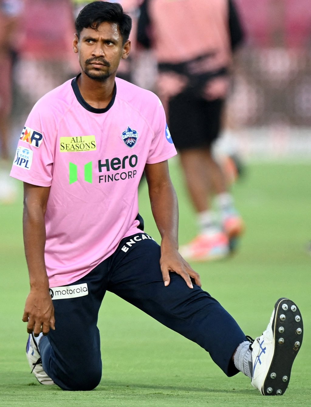 Mustafizur Rahman warms up before a match on May 24, 2025. Photo: Reuters Mustafizur Rahman warms up before a match on May 24, 2025. Photo: Reuters