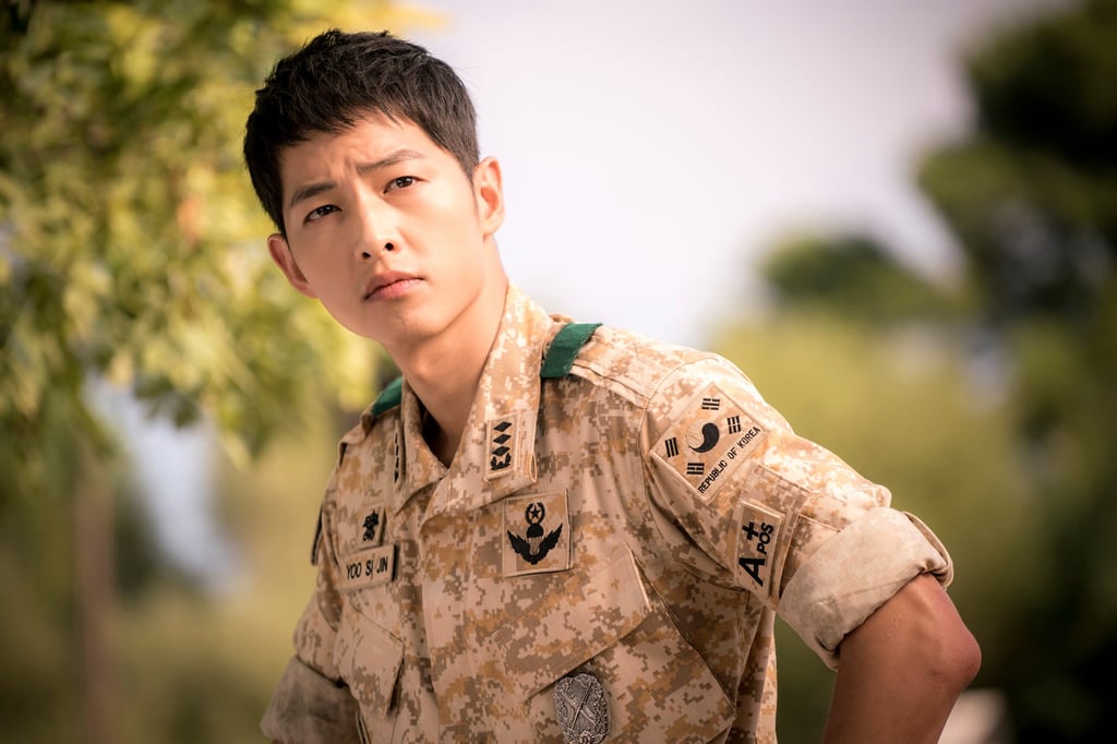 Song Joong-ki in a still from Descendants of the Sun. The popular K-drama helped fuel a travel surge to South Korea in 2016. Photo: Blossom Entertainment