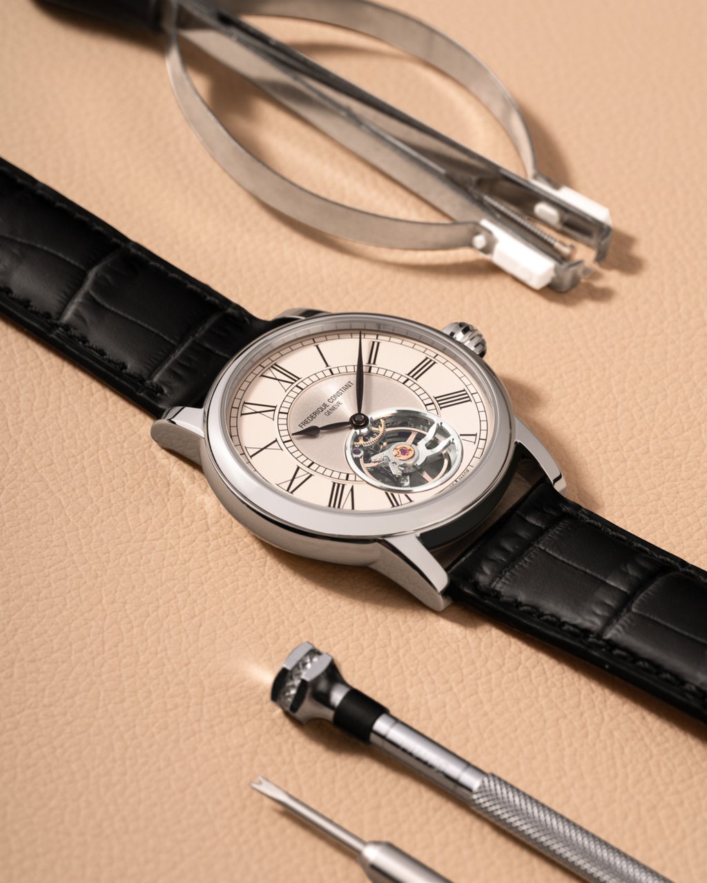 Frederique Constant Classics Heart Beat Manufacture. Photo: Handout