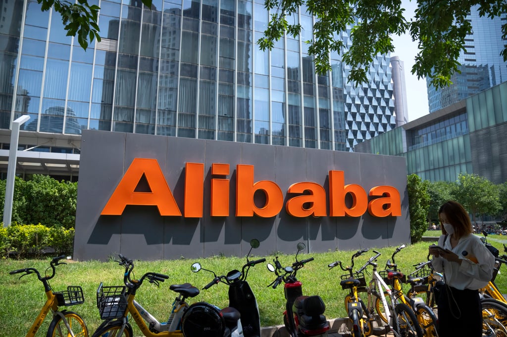 Alibaba Group Holding aims to become “the world’s leading full-stack AI services provider”. Photo: AP Alibaba Group Holding aims to become “the world’s leading full-stack AI services provider”. Photo: AP